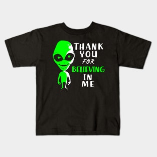 Aliens Thank You Graduation Alien Ufo Space Kids T-Shirt